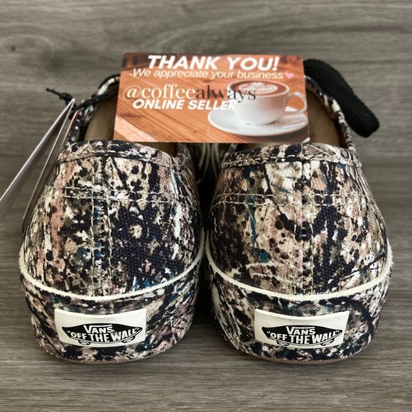 Vans x MoMA Authentic Jackson Pollock "American" Women's NWOB - Picture 6 of 9